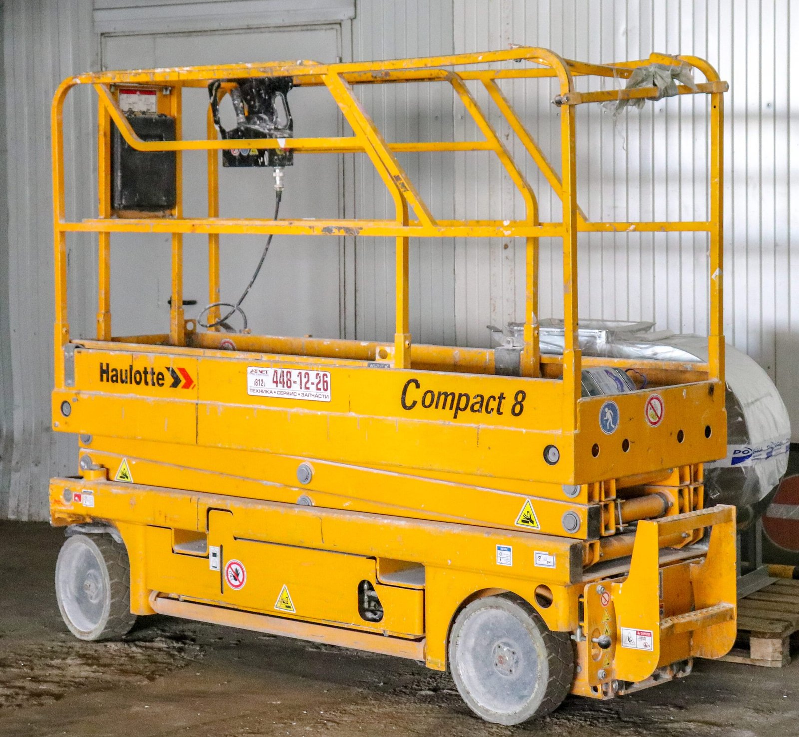 Haulotte Compact 8 makasli platform - Makina Gündem
